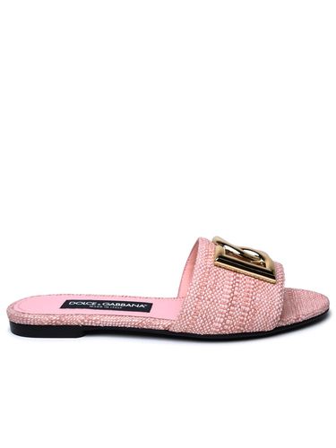 Fabric Slippers - Dolce & Gabbana - Modalova