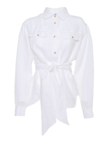 Fay Shirt With Bow - Fay - Modalova