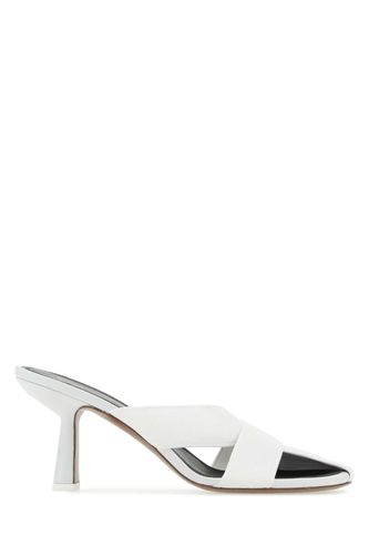 Neous White Fabric Mules - Neous - Modalova