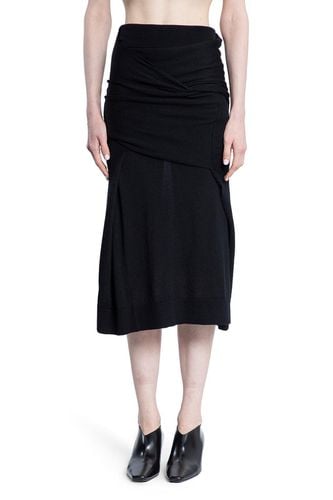 Totême Draped Fine Knit Skirt - Totême - Modalova