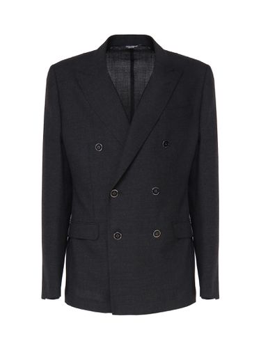 Double Breasted Blazer - Dolce & Gabbana - Modalova