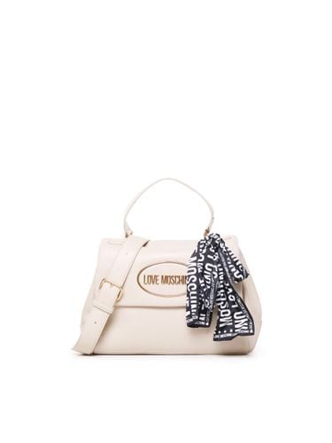 Handbag With Front Logo - Love Moschino - Modalova