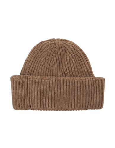 Norge Ribbed Cashmere Beanie In Toffee - Fedeli - Modalova