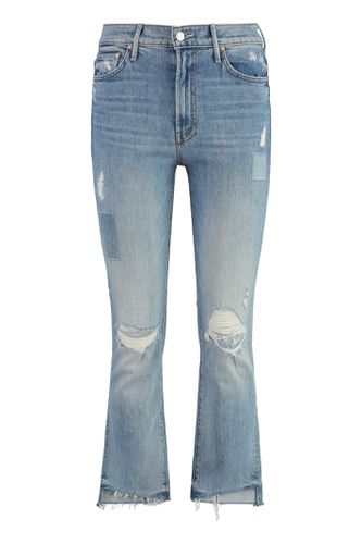 The Insider Crop Step Fray Stretch Cotton Jeans - Mother - Modalova