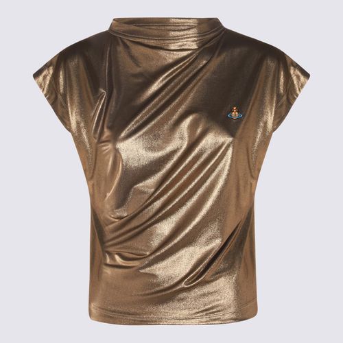 Vivienne Westwood Gold Viscose Top - Vivienne Westwood - Modalova