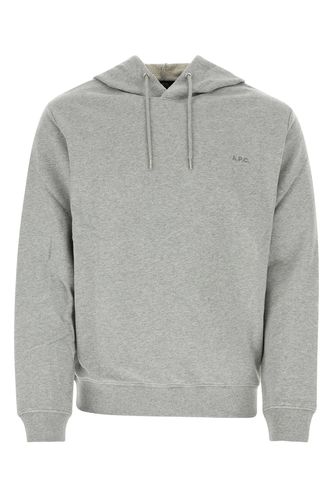 A. P.C. Grey Cotton Sweatshirt - A.P.C. - Modalova