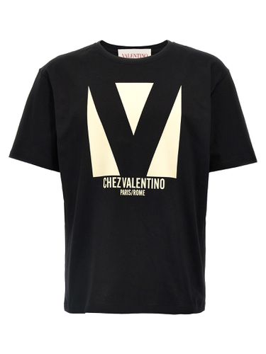 Chez Valentino T-shirt - Valentino Garavani - Modalova