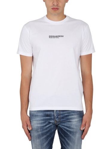 Dsquared2 Logo Print T-shirt - Dsquared2 - Modalova