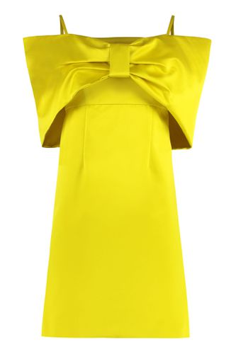 Parosh Bow Detail Dress - Parosh - Modalova