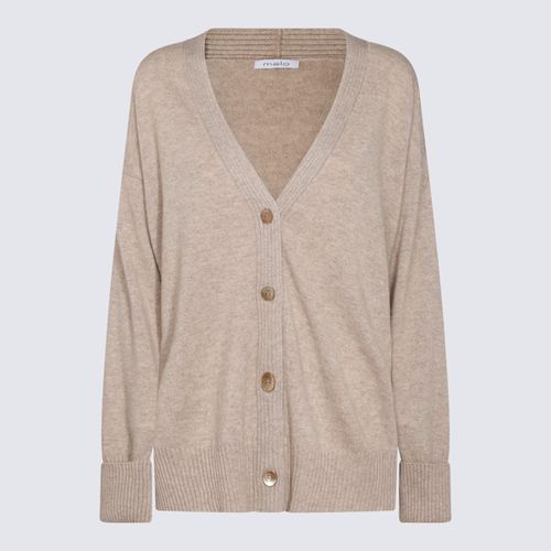 Malo Beige Wool Knitwear - Malo - Modalova