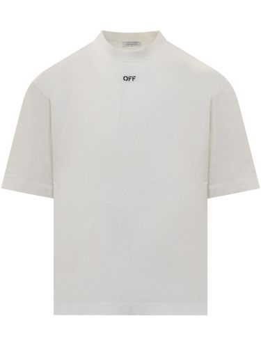 Off-White T-shirt With Logo - Off-White - Modalova