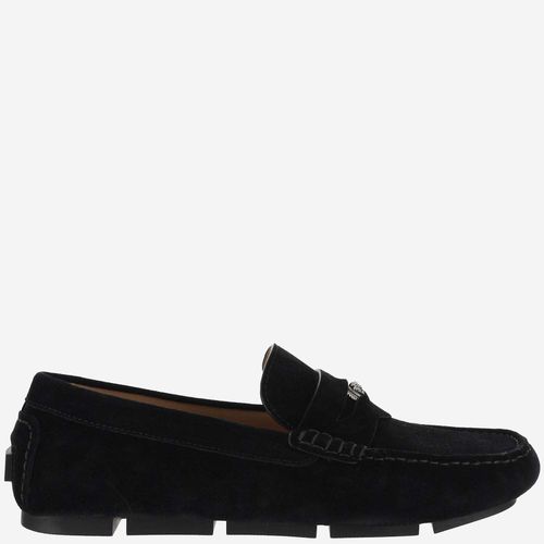 Medusa Biggie Suede Driver Loafers - Versace - Modalova