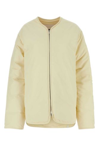 Cream Polyester Down Jacket - Jil Sander - Modalova