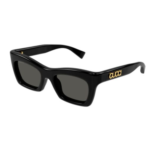 Gg1773s001 Black Black Grey - Gucci Eyewear - Modalova