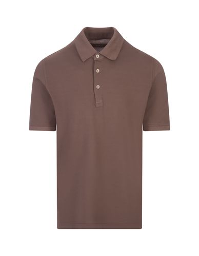 Light Cotton Piquet Polo Shirt - Fedeli - Modalova