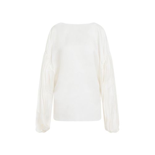 The Quico Puff-sleeved Blouse - Khaite - Modalova