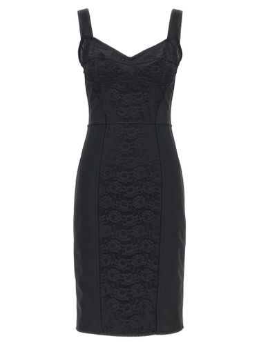 Dolce & Gabbana Midi Corsetry Dress - Dolce & Gabbana - Modalova