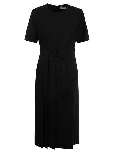 Parosh Belted Long Dress - Parosh - Modalova