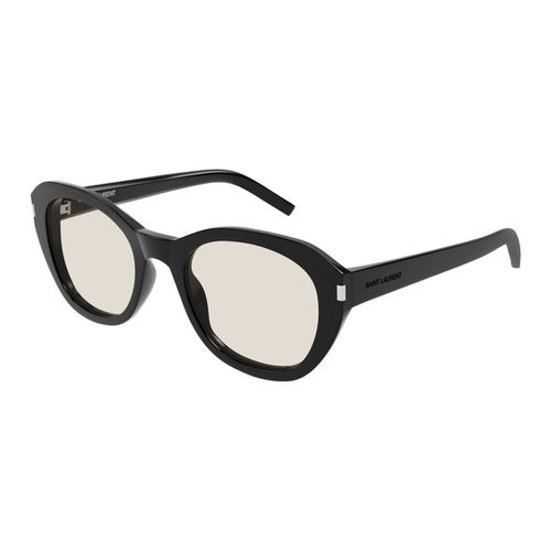 Sl 604001 Black Black Yellow - Saint Laurent Eyewear - Modalova