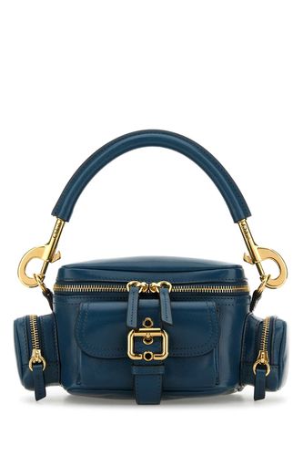 Petrol Blue Leather Camera Bag Handbag - Chloé - Modalova