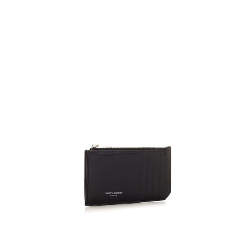 Saint Laurent Leather Card Case - Saint Laurent - Modalova