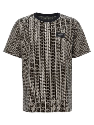 Balmain monogram Couture T-shirt - Balmain - Modalova
