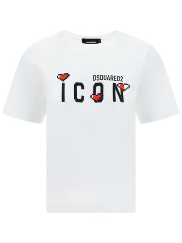 Dsquared2 Icon Game Lover T-shirt - Dsquared2 - Modalova