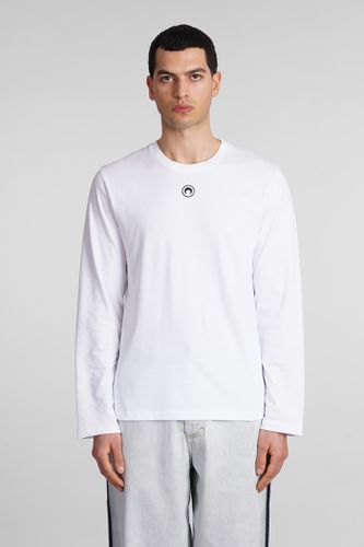 Organic Cotton Jersey Plain T-shirt - Marine Serre - Modalova
