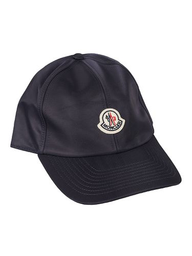 Moncler Logo Patch Baseball Cap - Moncler - Modalova