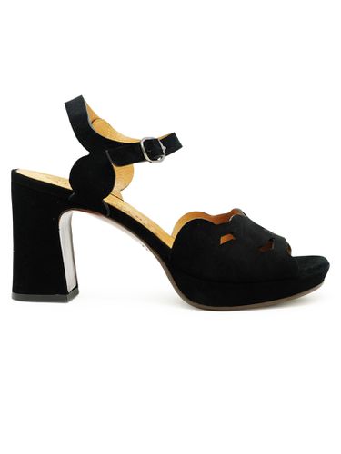 Chie Mihara Black Suede Kei Sandals - Chie Mihara - Modalova