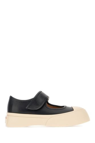 Nappa Leather Mary Jane Ballerinas - Marni - Modalova