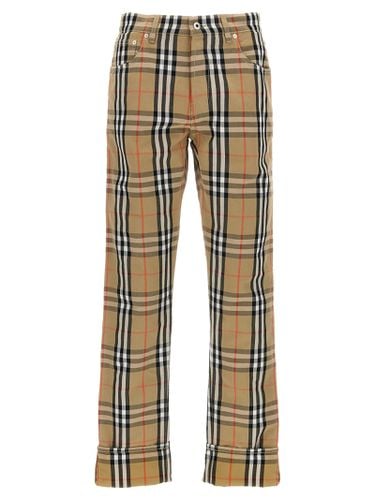 Burberry Check Pants - Burberry - Modalova