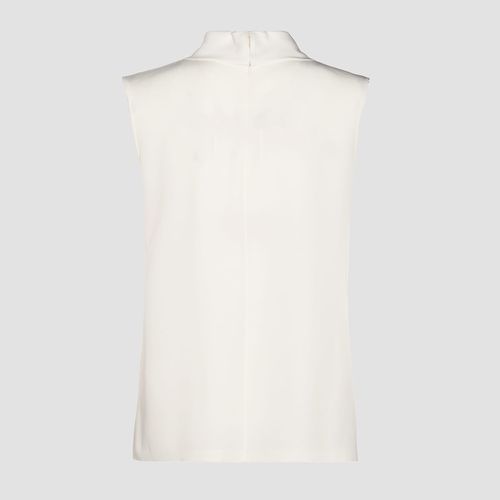 Valentino Garavani White Silk Top - Valentino Garavani - Modalova