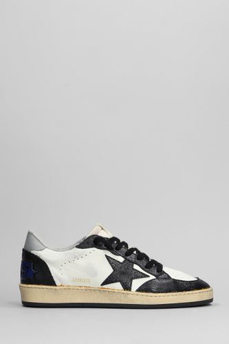 Ball Star Sneakers In Leather - Golden Goose - Modalova