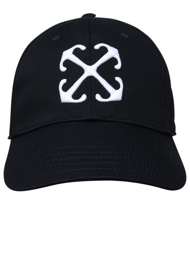 Off-White Black Cotton Hat - Off-White - Modalova