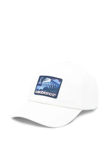 Casablanca Greek Temple Rubber Cap - Casablanca - Modalova