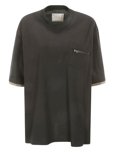 Sacai Cotton Jersey T-shirt - Sacai - Modalova