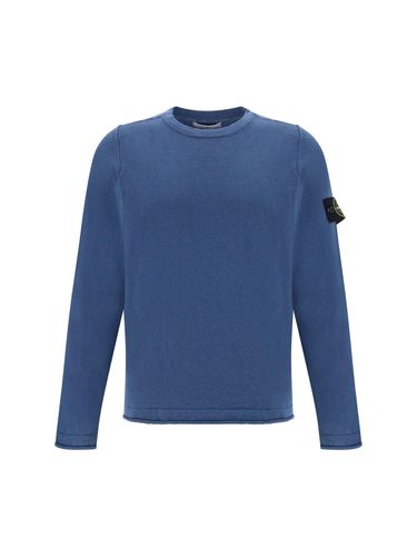 Logo Patch Crewneck Jumper - Stone Island - Modalova