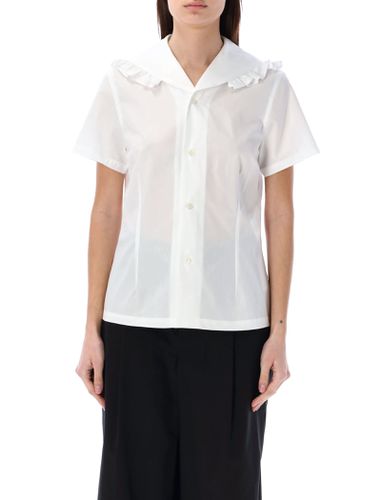 Wide Collar Shirt - Comme Des Garçons Girl - Modalova