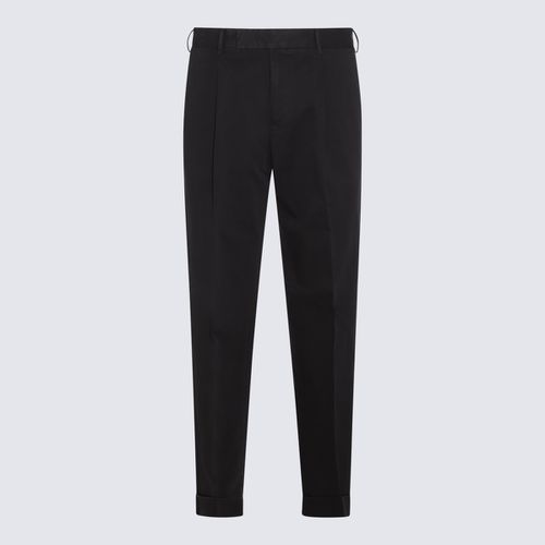 PT Torino Black Cotton Pants - PT Torino - Modalova