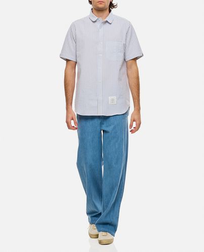 Round Collar Cotton Shirt - Thom Browne - Modalova