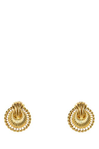 Alessandra Rich Gold Metal Earrings - Alessandra Rich - Modalova