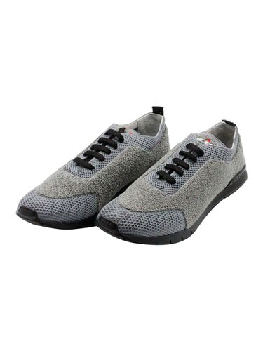 Sneaker Shoe Made Of Knit Fabric. The Bottom, With A Black Sole, Is Flexible And Extra Light; The Elastic Tongue Ensures Greater Comfort. Logo - Kiton - Modalova