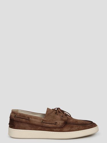 Corvari Suede Boat Loafers - Corvari - Modalova