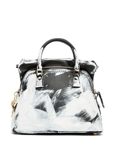 Graphic Print Top Handle Bag - Maison Margiela - Modalova