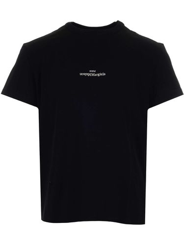 Maison Margiela Black T-shirt - Maison Margiela - Modalova