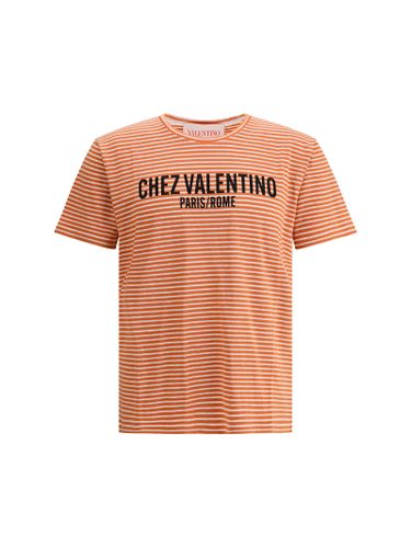 Valentino Garavani Striped T-shirt - Valentino Garavani - Modalova