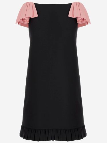 Valentino Crepe Couture Short Dress - Valentino - Modalova