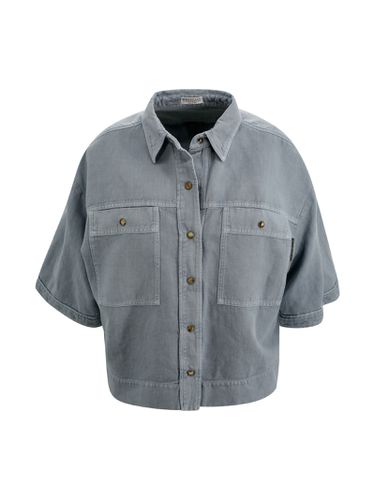 Cotton And Linen Shirt - Brunello Cucinelli - Modalova