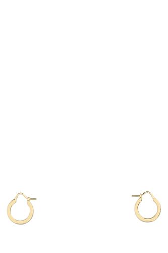 Miu Miu Gold Metal Earrings - Miu Miu - Modalova